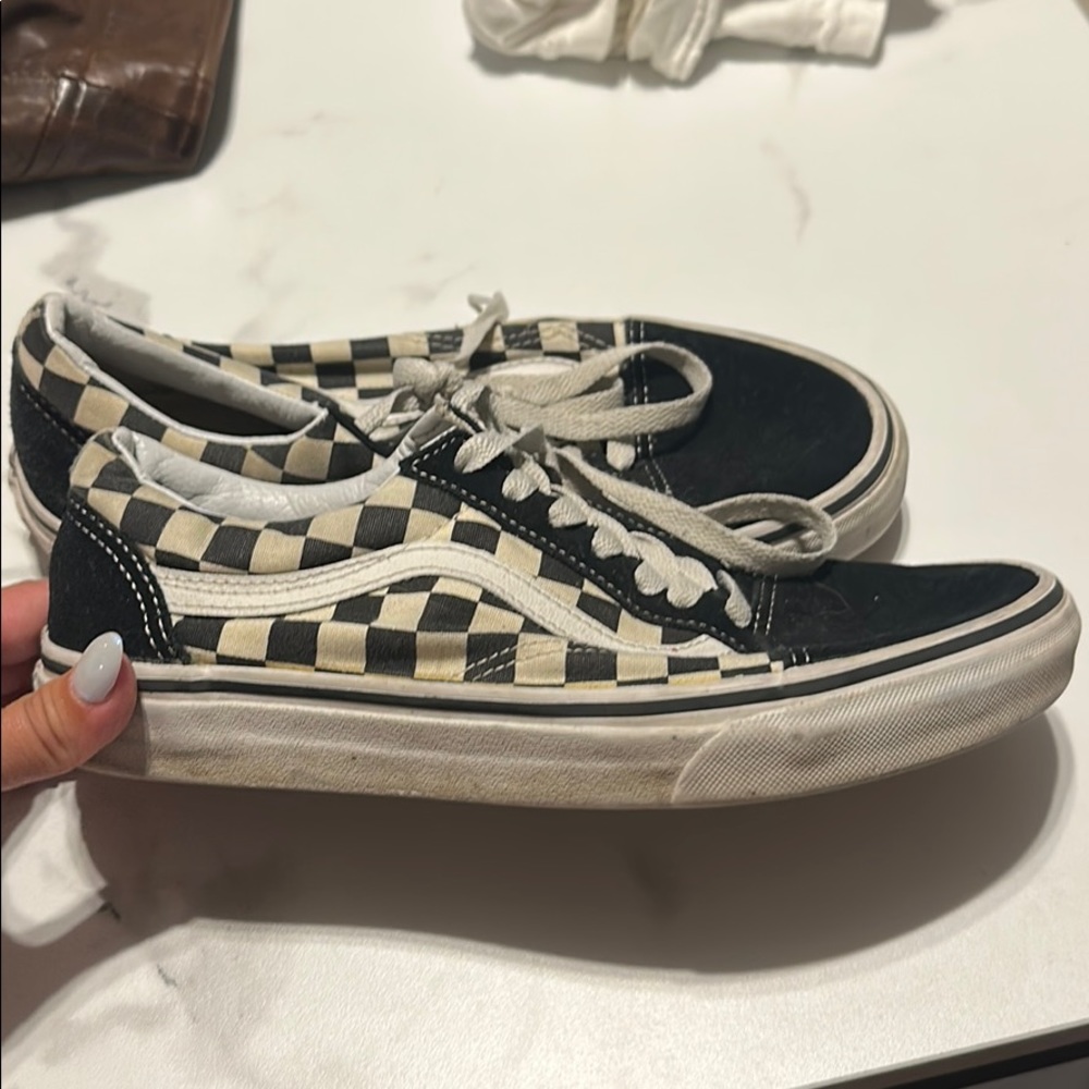 Checkered Old school vans